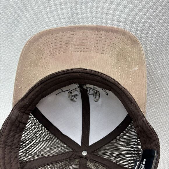 True South Trucker Hat Cap 104C Pro Model Brown Embroidered Distressed‎ - Picture 8 of 16